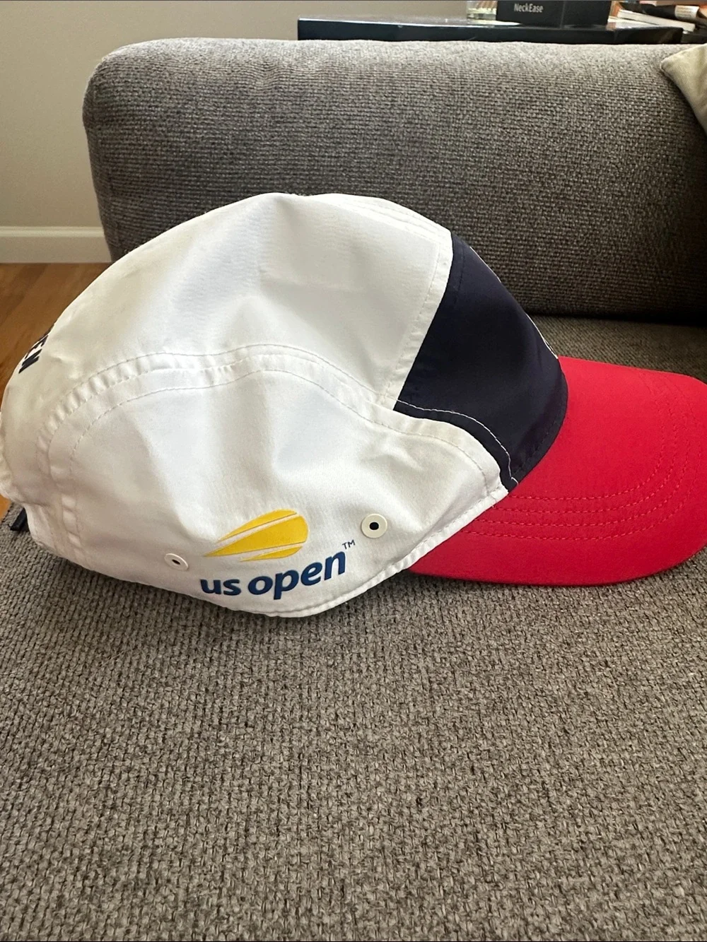 U.S. Polo Assn. Tricolor Polo Cap in White, Navy, Red